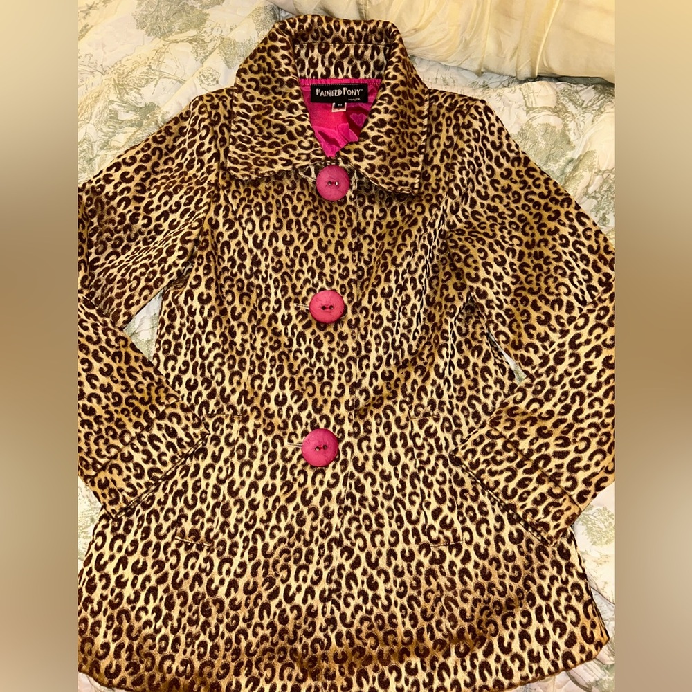 Gorgeous Leopard Coat by Painted Pony